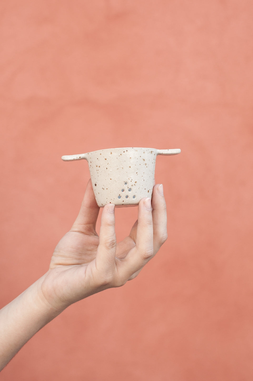 Infusore bianco per tè e tisane sfuse (compatibile anche con mug industriali)